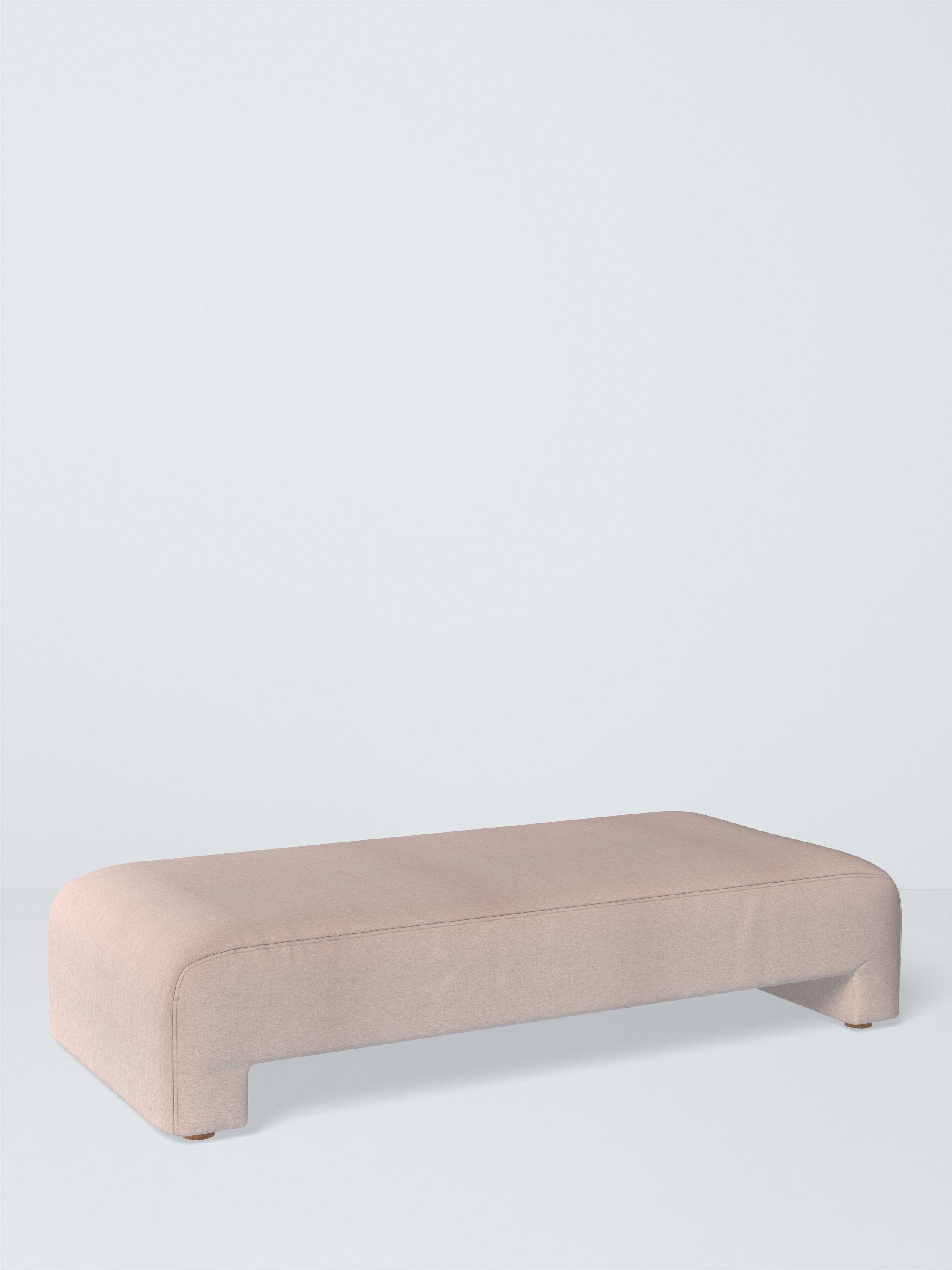 Putney Range, John Lewis Plush Chenille Fabric, Light Grey, Price Band C