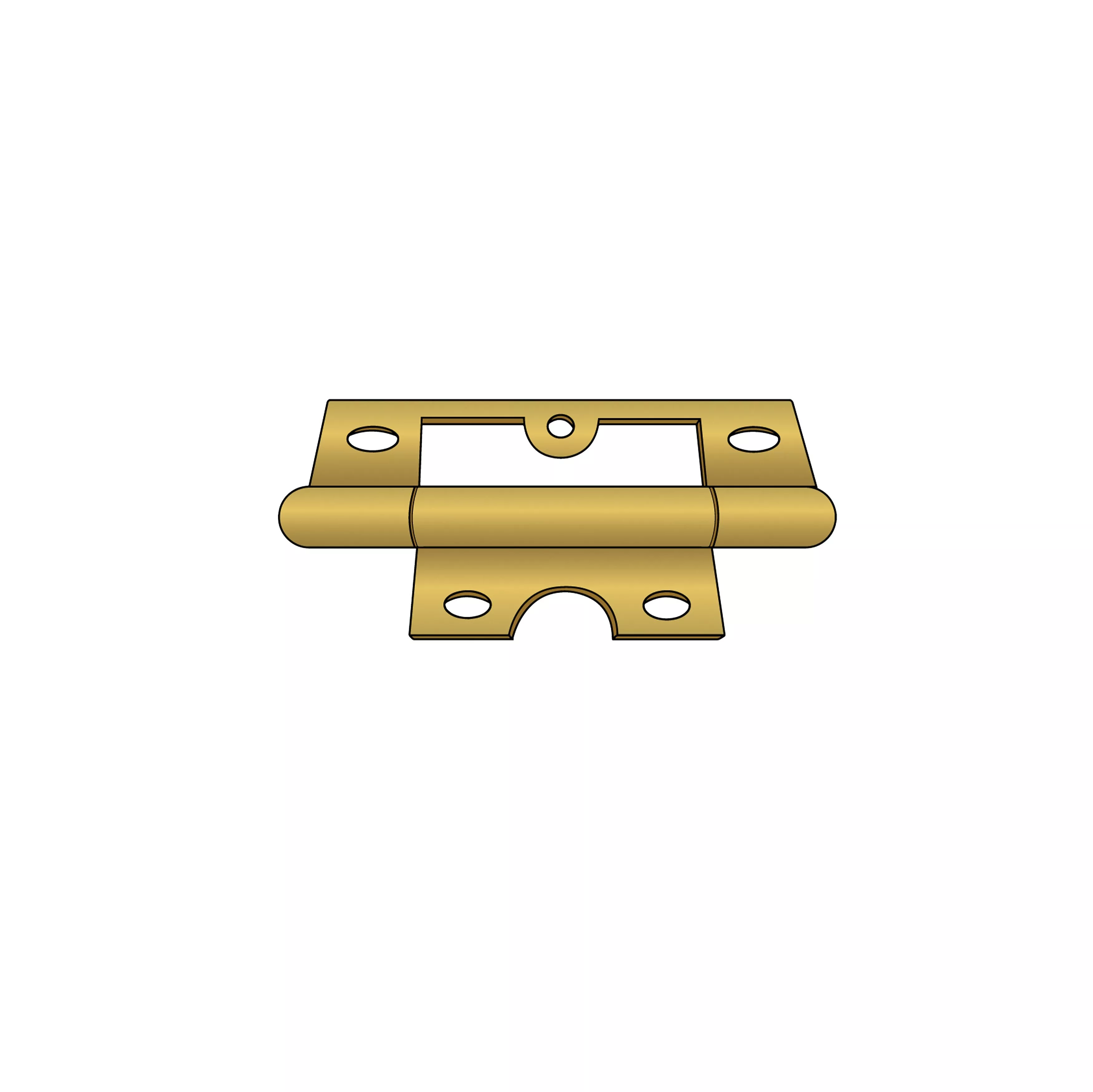 Brass hinge