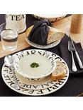 Emma Bridgewater Black Toast Marmalade Side Plate, 21.5cm, Black/White