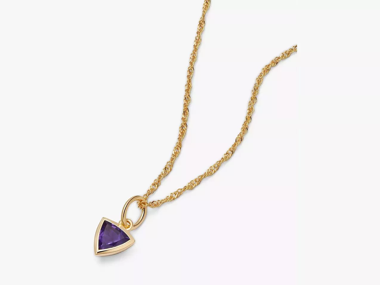 Daisy London Birthstone Pendant Necklace