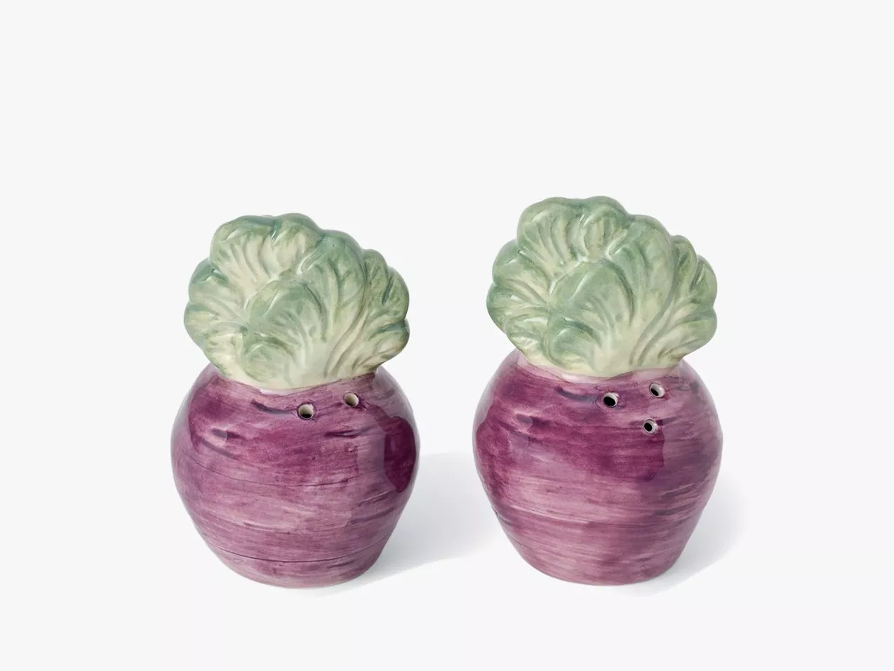 John Lewis x Deliciously Ella Beetroot Salt & Pepper Shakers