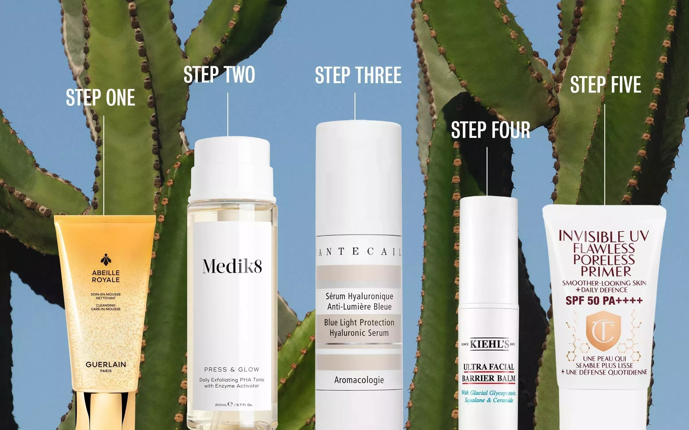 5 step skincare routine for anti pollution 