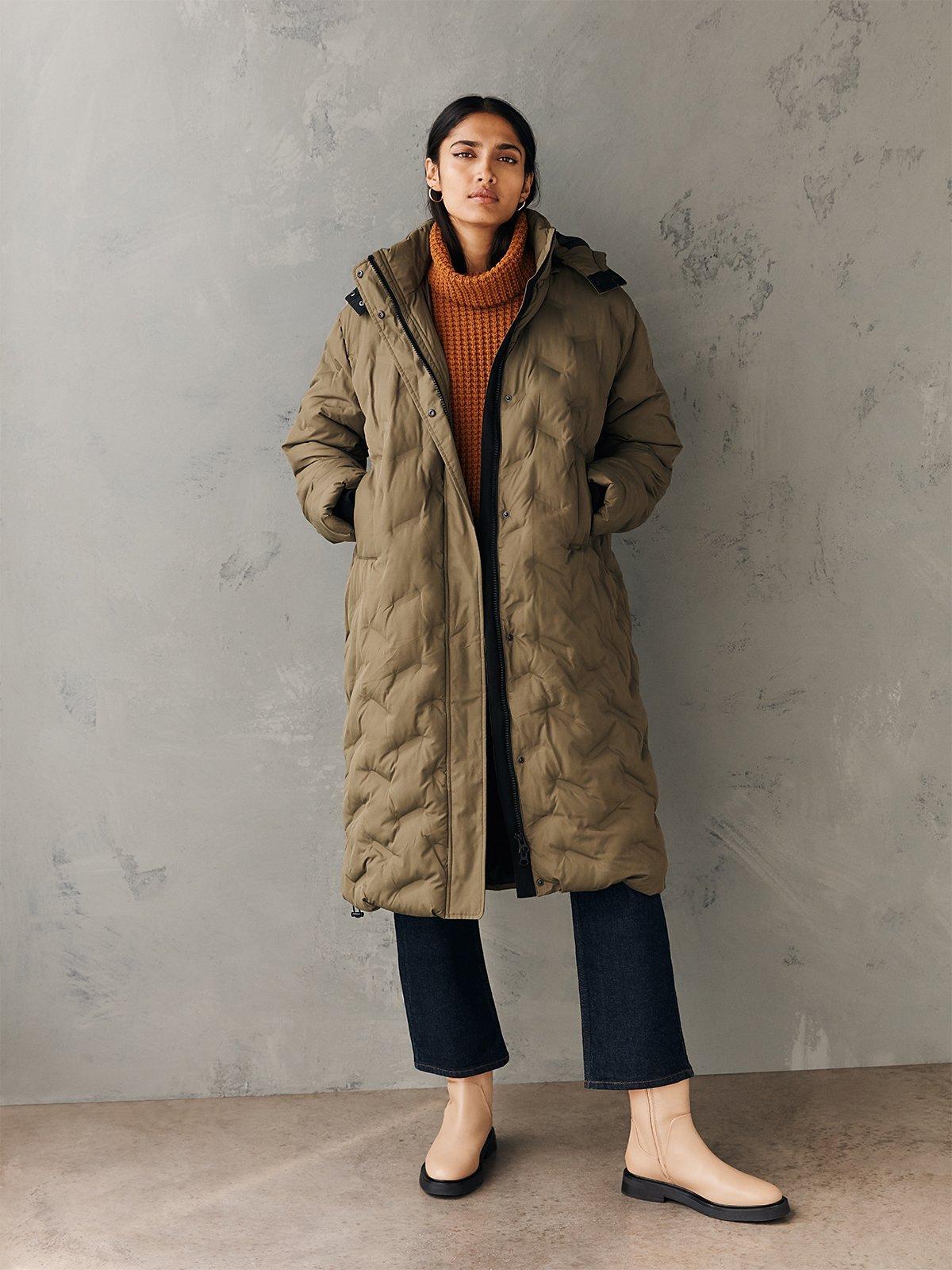 John Lewis Anyday Longline Puffer, £89