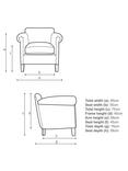 John Lewis Camford Leather Armchair