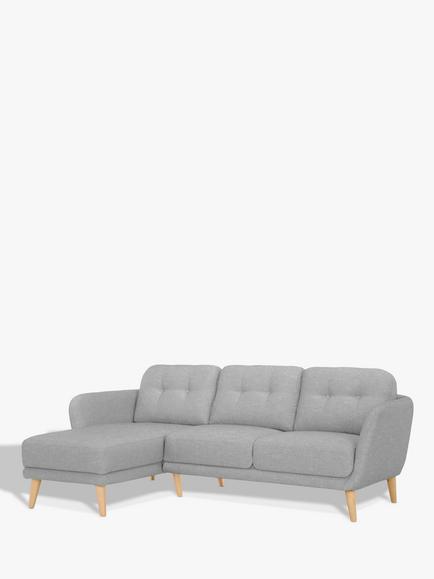 John Lewis Arlo 5+ Seater LHF Chaise End Sofa, 