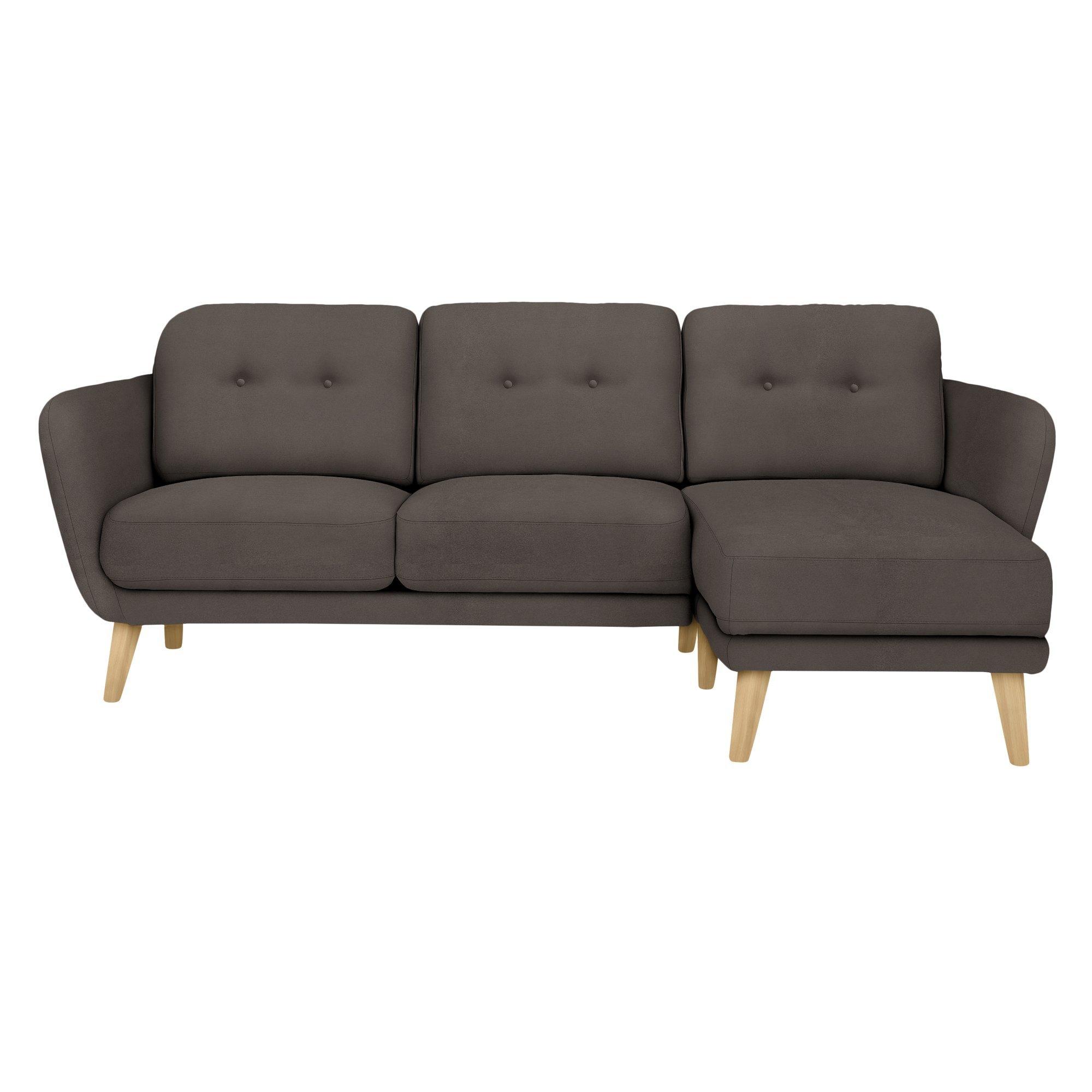 Arlo Range, John Lewis Easy Clean Plush Velvet Fabric, Charcoal, Price Band B