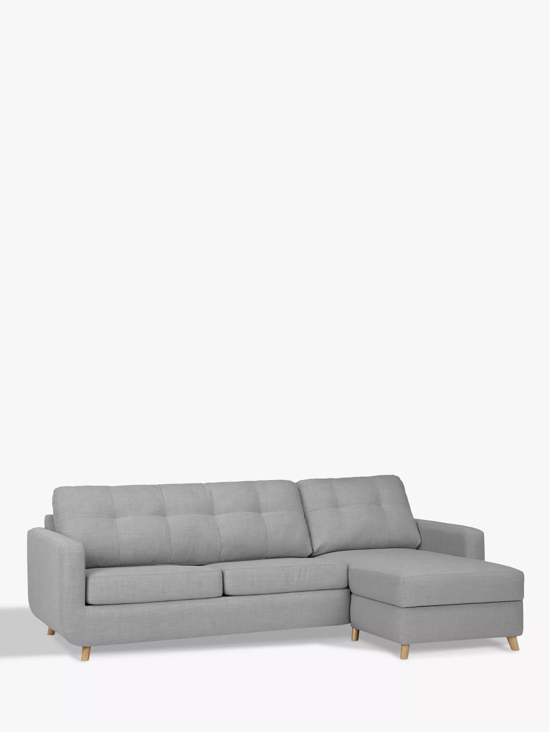 John Lewis Barbican RHF Chaise Sofa Bed with Storage