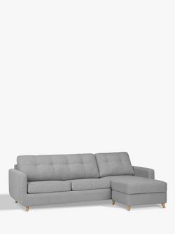 John Lewis Barbican RHF Chaise Sofa Bed with Storage, 