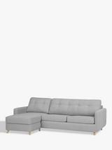 John Lewis Barbican LHF Chaise Sofa Bed with Storage