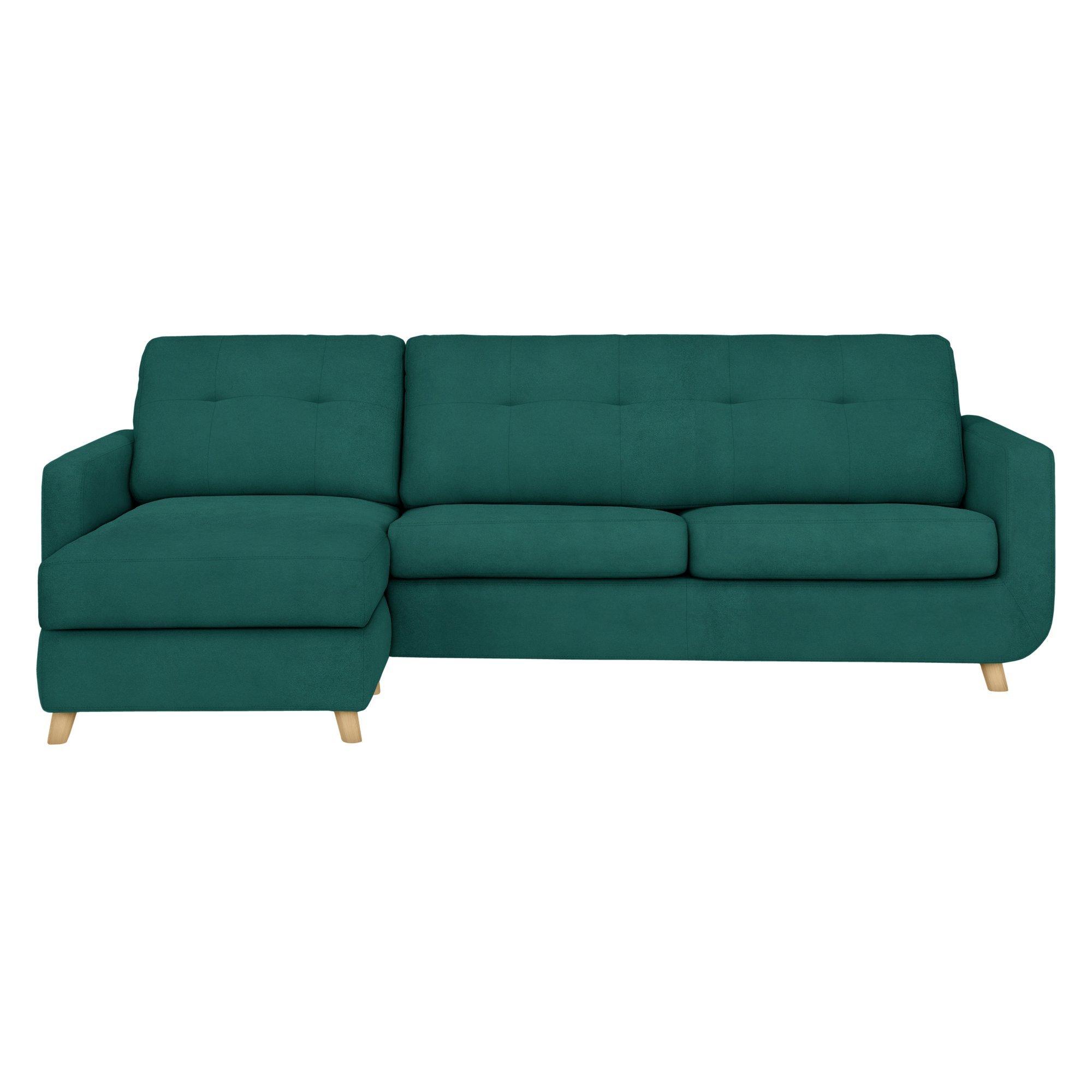 Barbican Range, John Lewis Easy Clean Plush Velvet Fabric, Teal, Price Band B