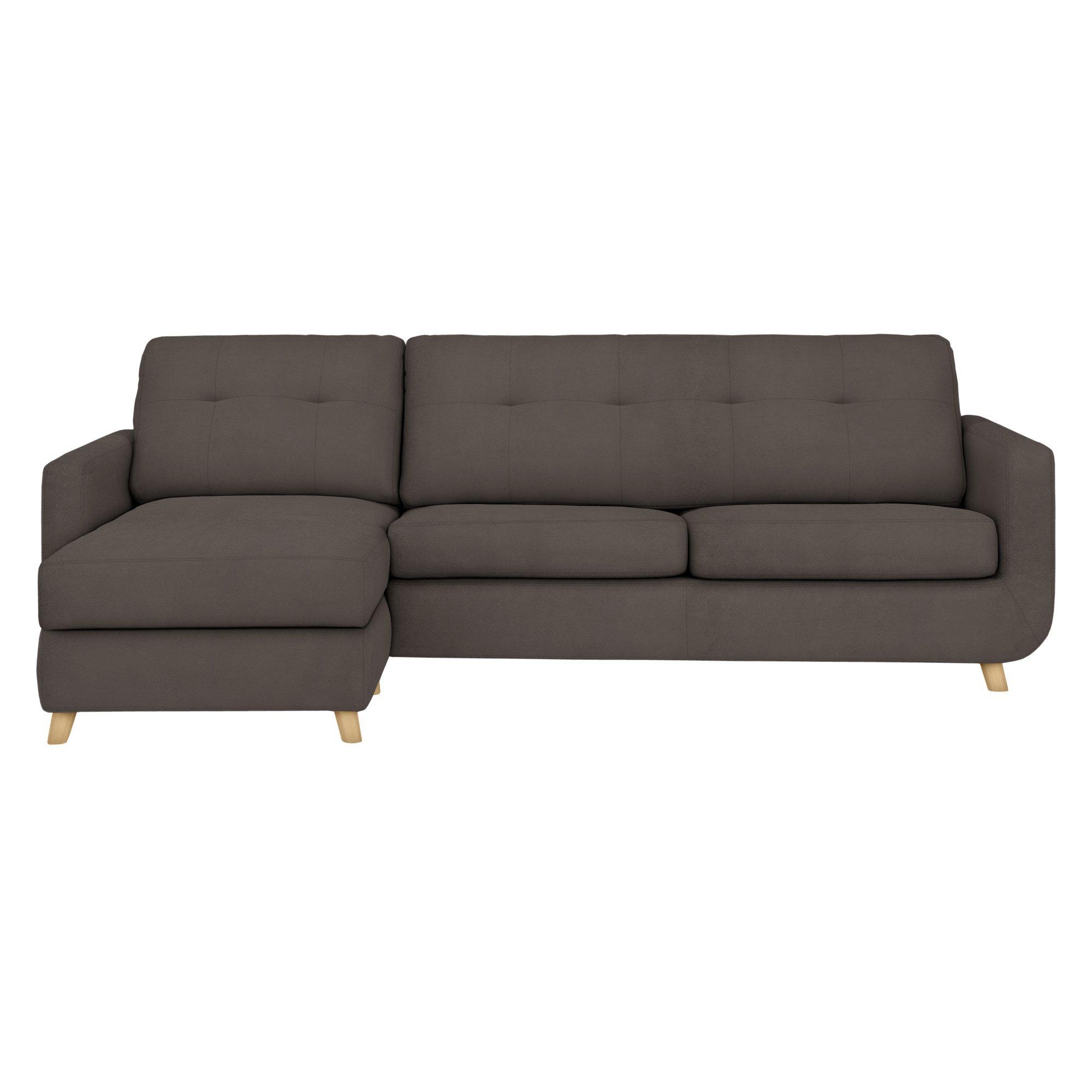 Barbican Range, John Lewis Easy Clean Plush Velvet Fabric, Charcoal, Price Band B