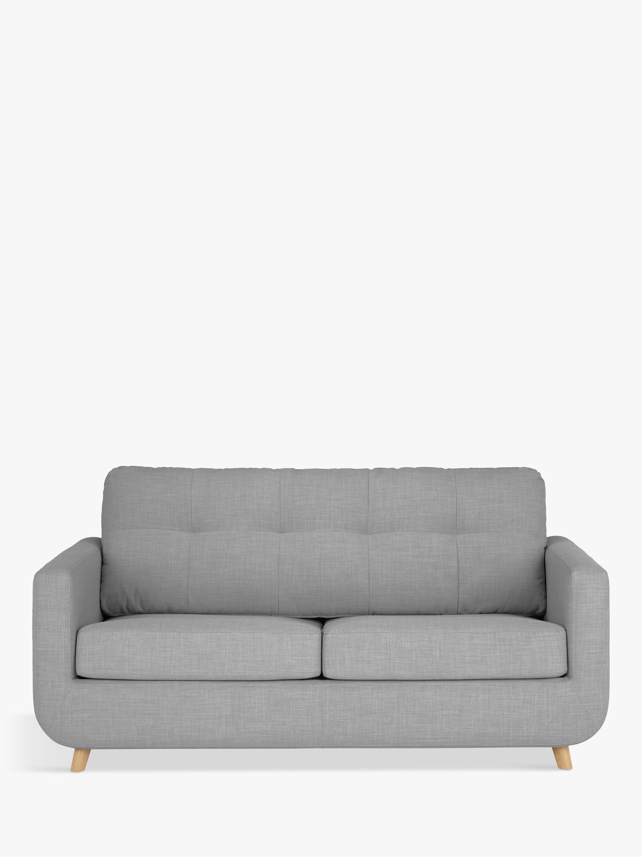 Barbican Range, John Lewis Barbican Medium 2 Seater Sofa Bed, Light Leg
