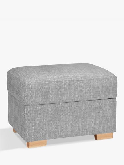 John Lewis Camden Storage Footstool, 