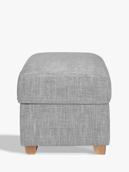 John Lewis Camden Storage Footstool - view 2, 