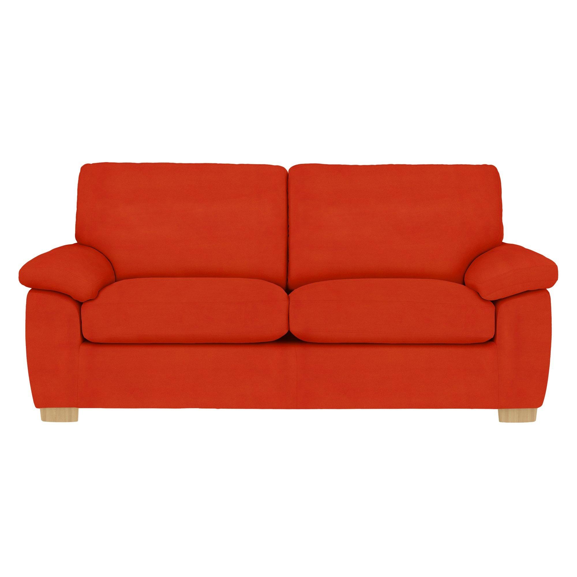 Camden Range, John Lewis Easy Clean Plush Velvet Fabric, Paprika, Price Band B