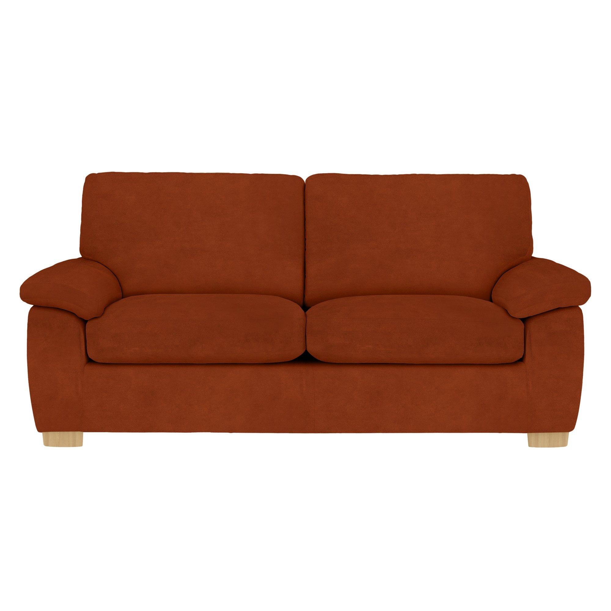 Camden Range, John Lewis Easy Clean Plush Velvet Fabric, Auburn, Price Band B