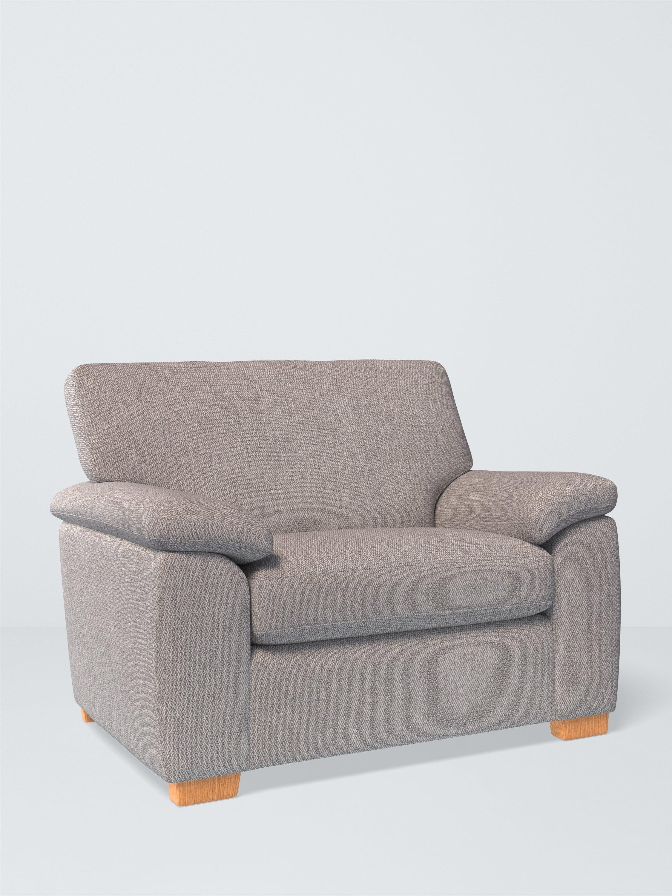 Camden Range, John Lewis Twisted Boucle Fabric, Silver Grey, Price Band D