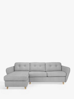 John Lewis Arlo 5+ Seater LHF Chaise with Storage Sofa Bed - view 2, 