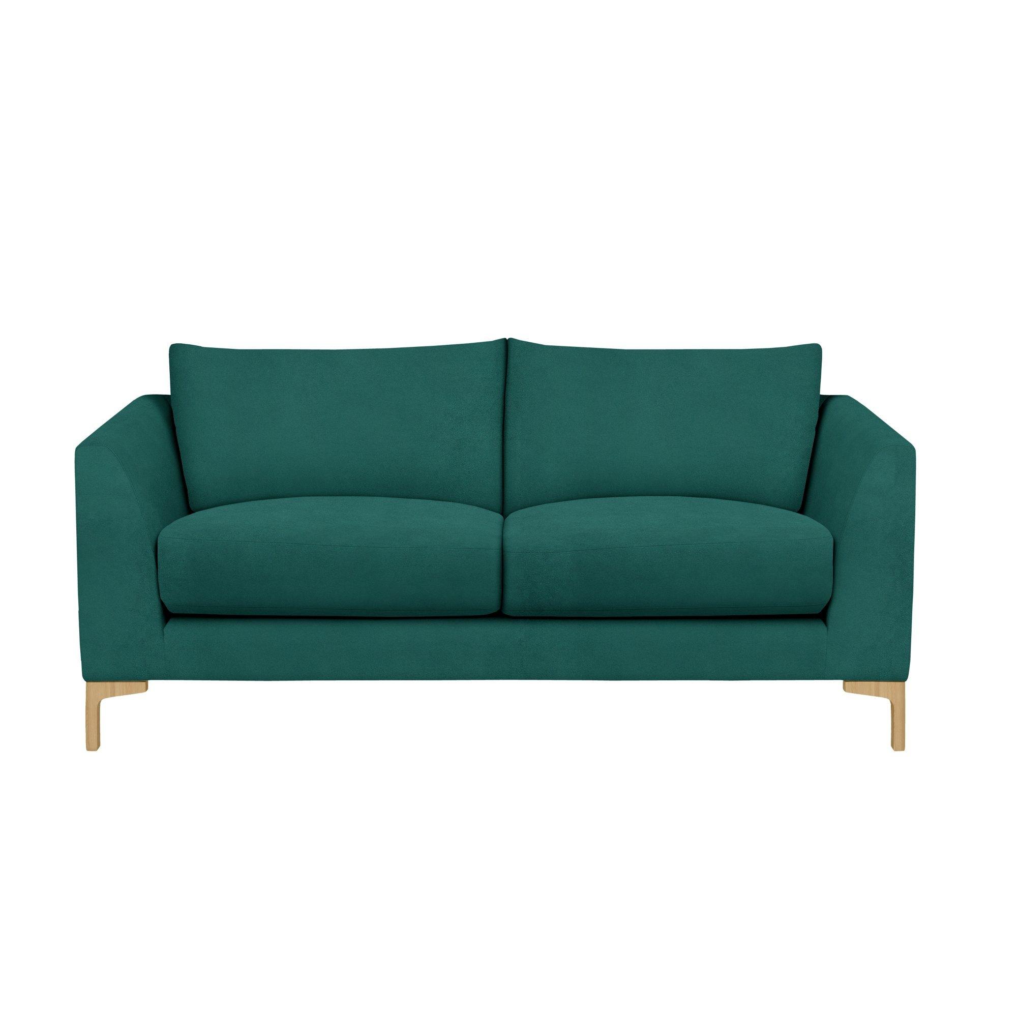 Belgrave Range, John Lewis Easy Clean Plush Velvet Fabric, Teal, Price Band B