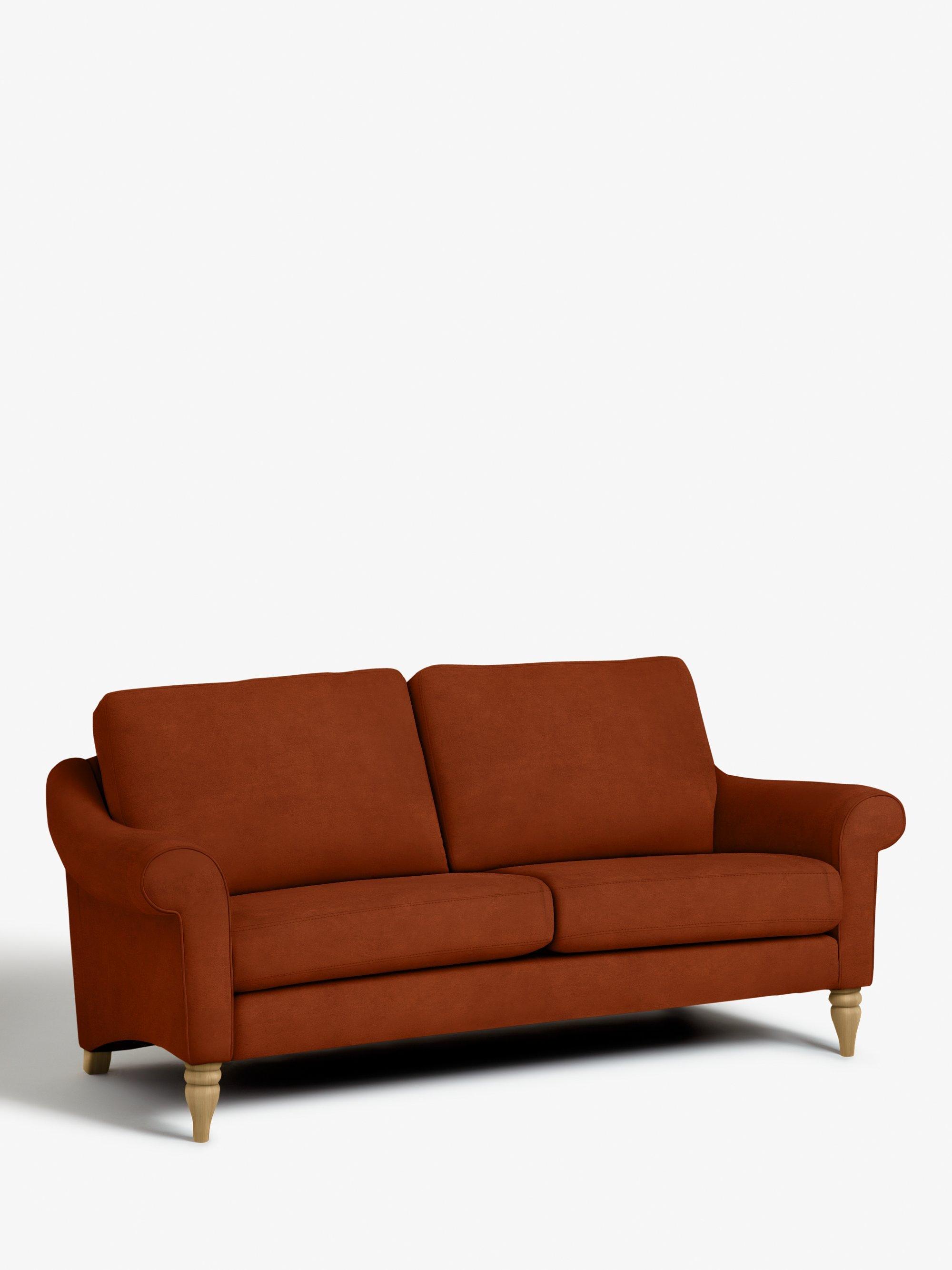 Camber Range, John Lewis Easy Clean Plush Velvet Fabric, Auburn, Price Band B