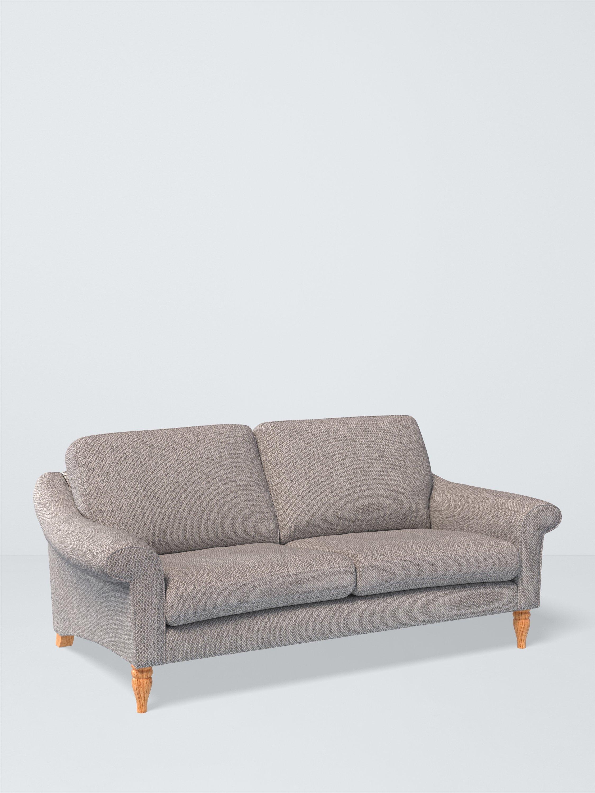 Camber Range, John Lewis Twisted Boucle Fabric, Silver Grey, Price Band D