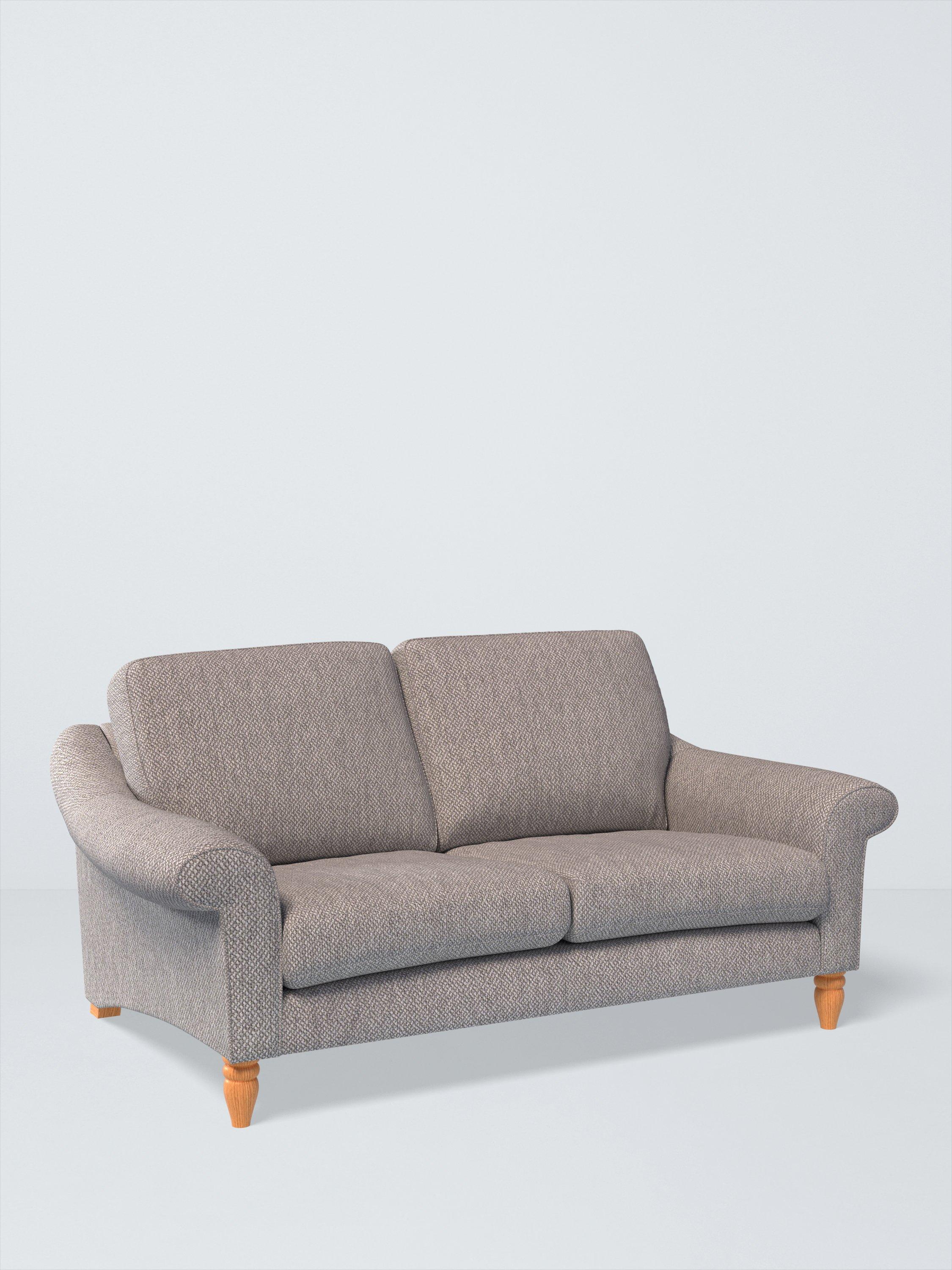 Camber Range, John Lewis Twisted Boucle Fabric, Silver Grey, Price Band D