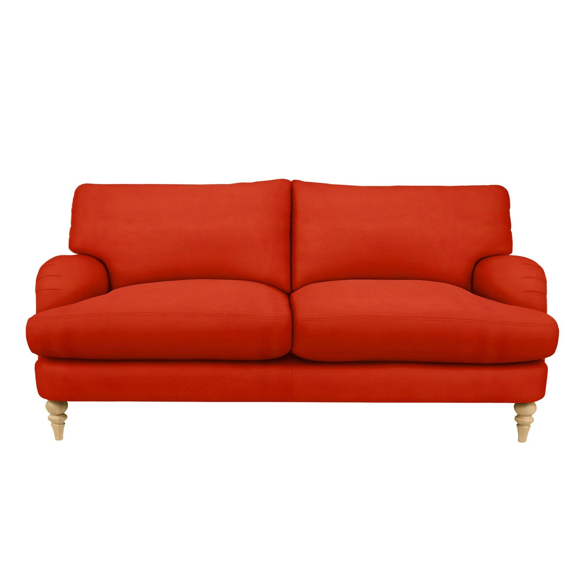 Otley Range, John Lewis Easy Clean Plush Velvet Fabric, Paprika, Price Band B