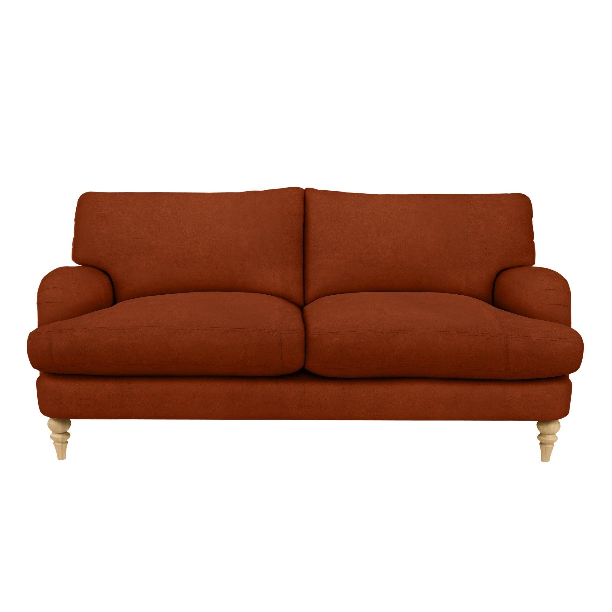 Otley Range, John Lewis Easy Clean Plush Velvet Fabric, Auburn, Price Band B