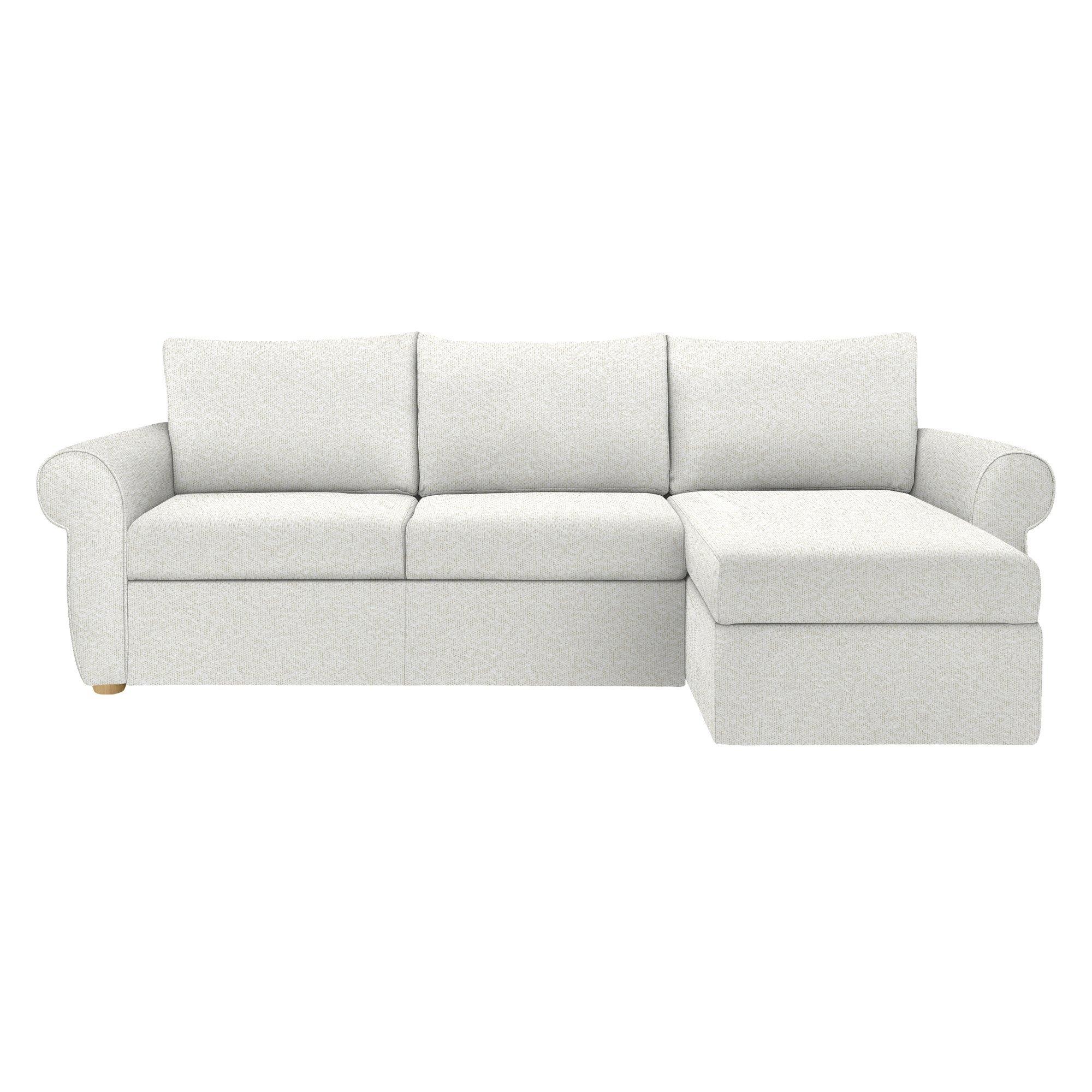 Sansa Range, John Lewis Boucle Plain Fabric, Marshmallow, Price Band B