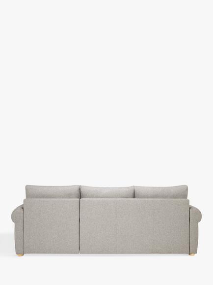 John Lewis Sansa Scroll Arm Chaise End Sofa Bed with Storage - view 2, 