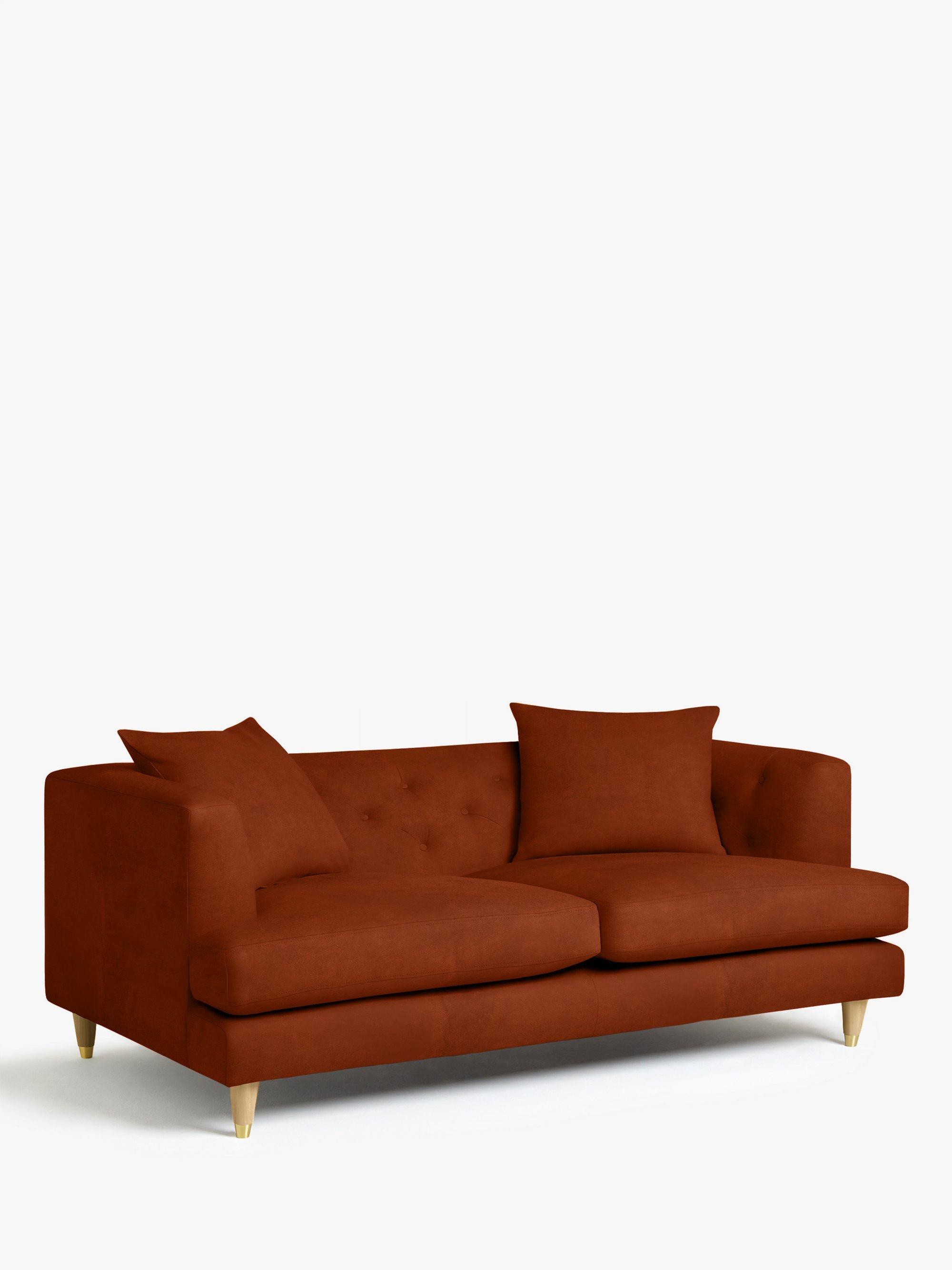 Chester Range, John Lewis Easy Clean Plush Velvet Fabric, Auburn, Price Band B