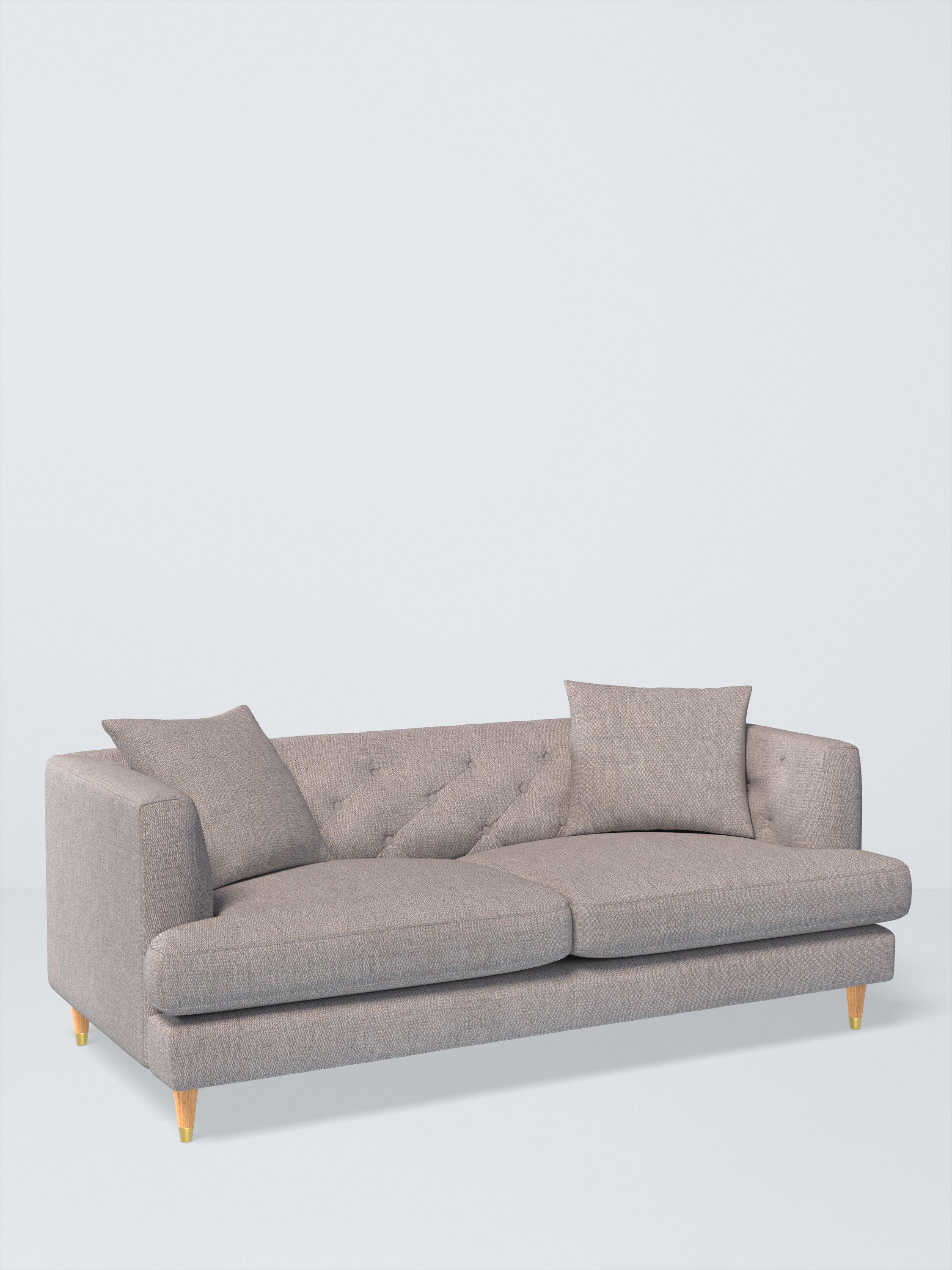 Chester Range, John Lewis Twisted Boucle Fabric, Silver Grey, Price Band D