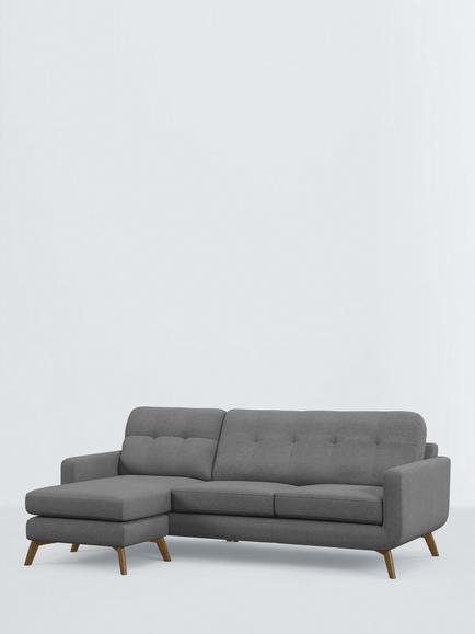John Lewis Barbican 5+ Seater LHF Chaise End Sofa, 