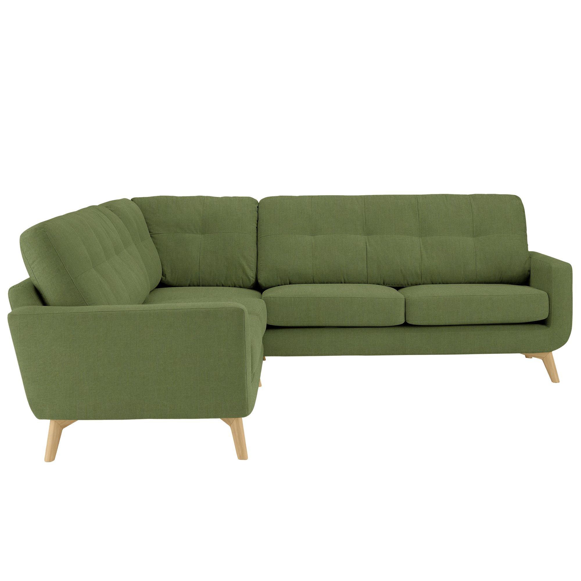 Barbican Range, John Lewis Relaxed Linen Plain Fabric, Olive Green, Price Band B