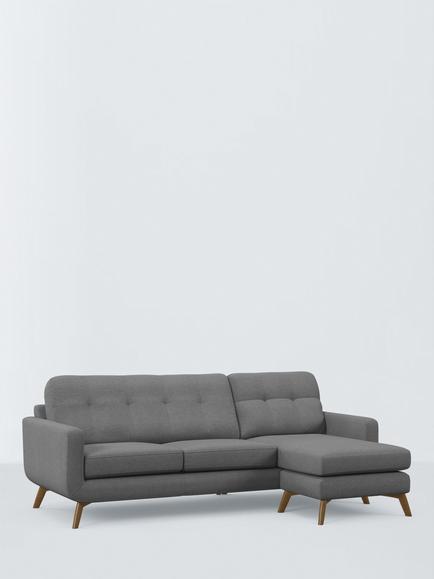 John Lewis Barbican 5+ Seater RHF Chaise End Sofa, 