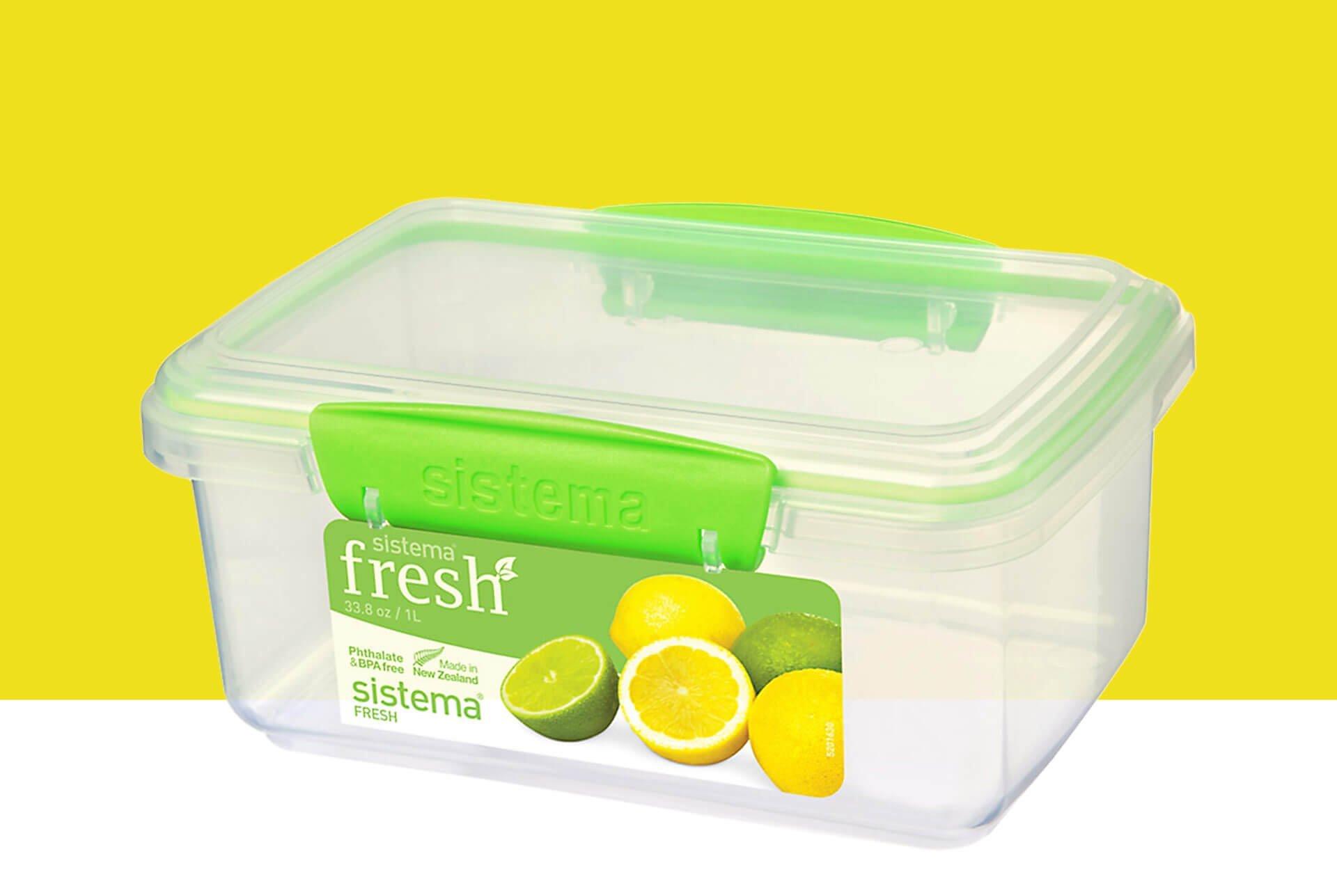 Sistema Fresh rectangular storage container, 1l