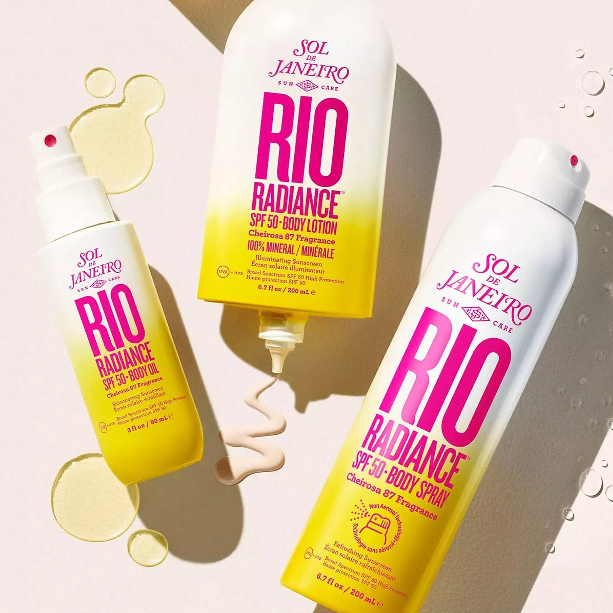 multiple SPF protection products