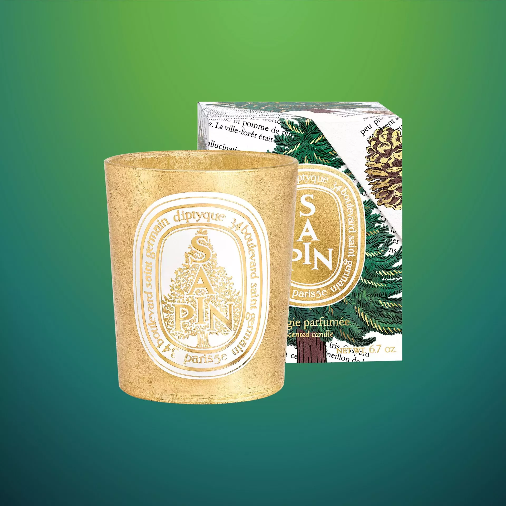 Diptyque Sapin Classic Candle Holiday Limited Edition