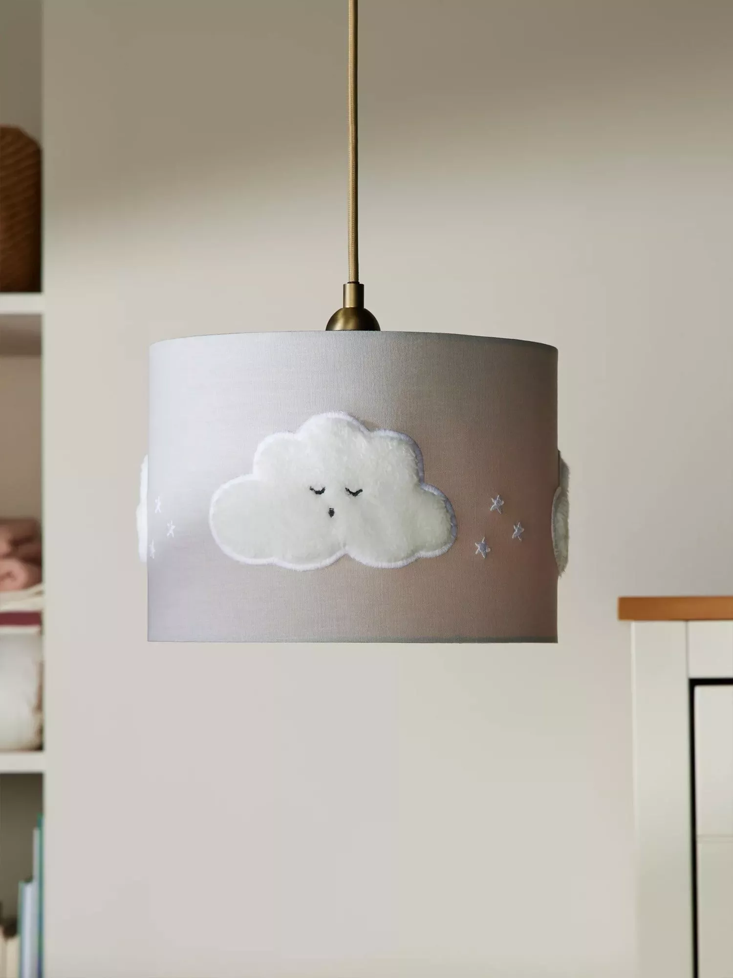 grey light with cloud design