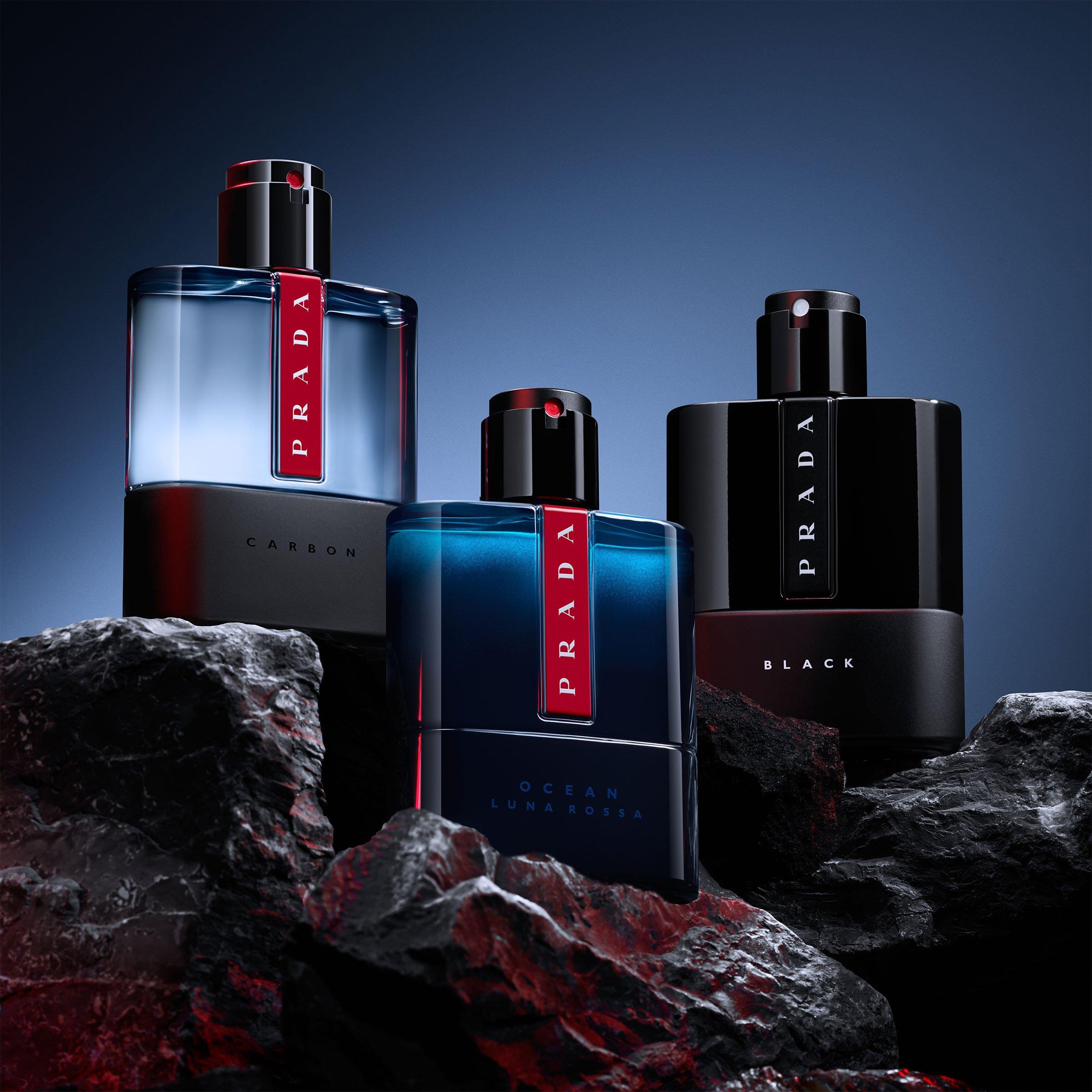 Bottles of Prada Luna Rossa