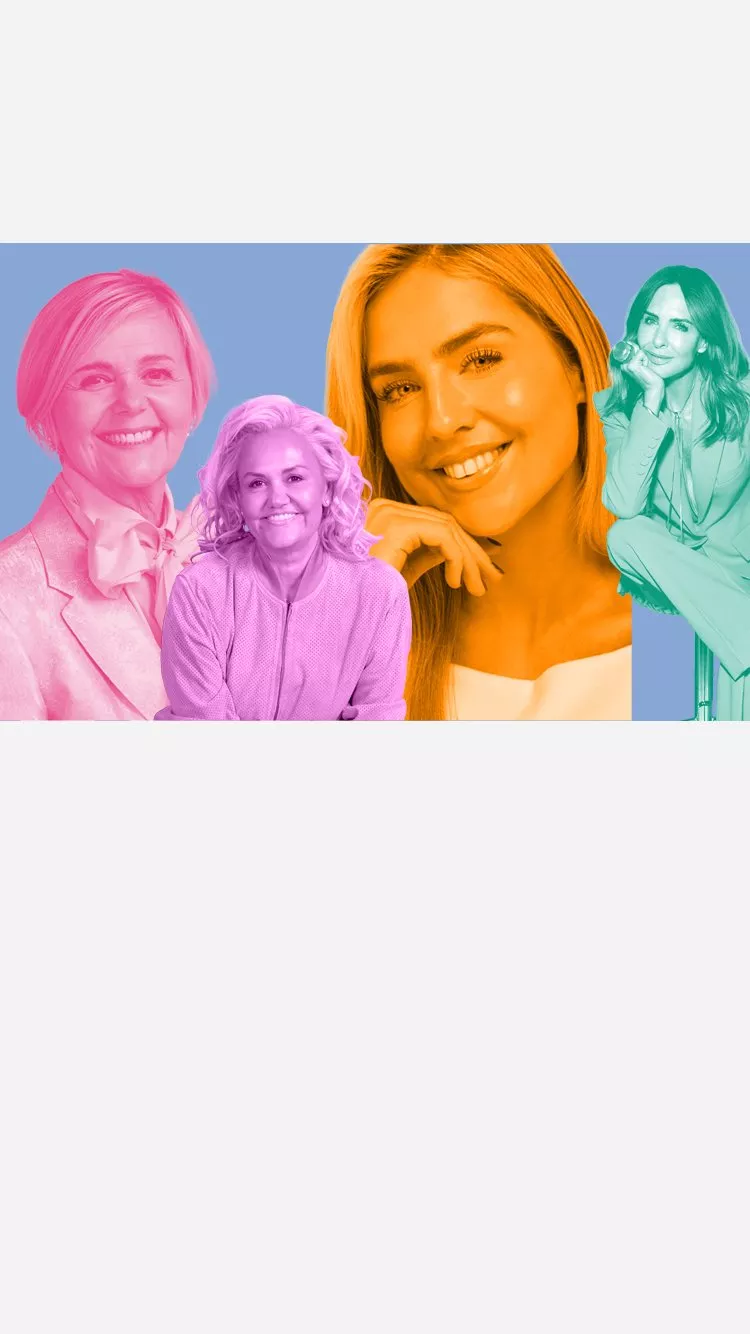 Collage with "International Women's Day" text, featuring diverse women in various professions and activities.