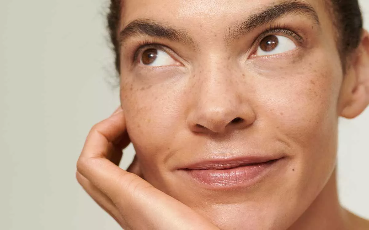 Woman looking pensive