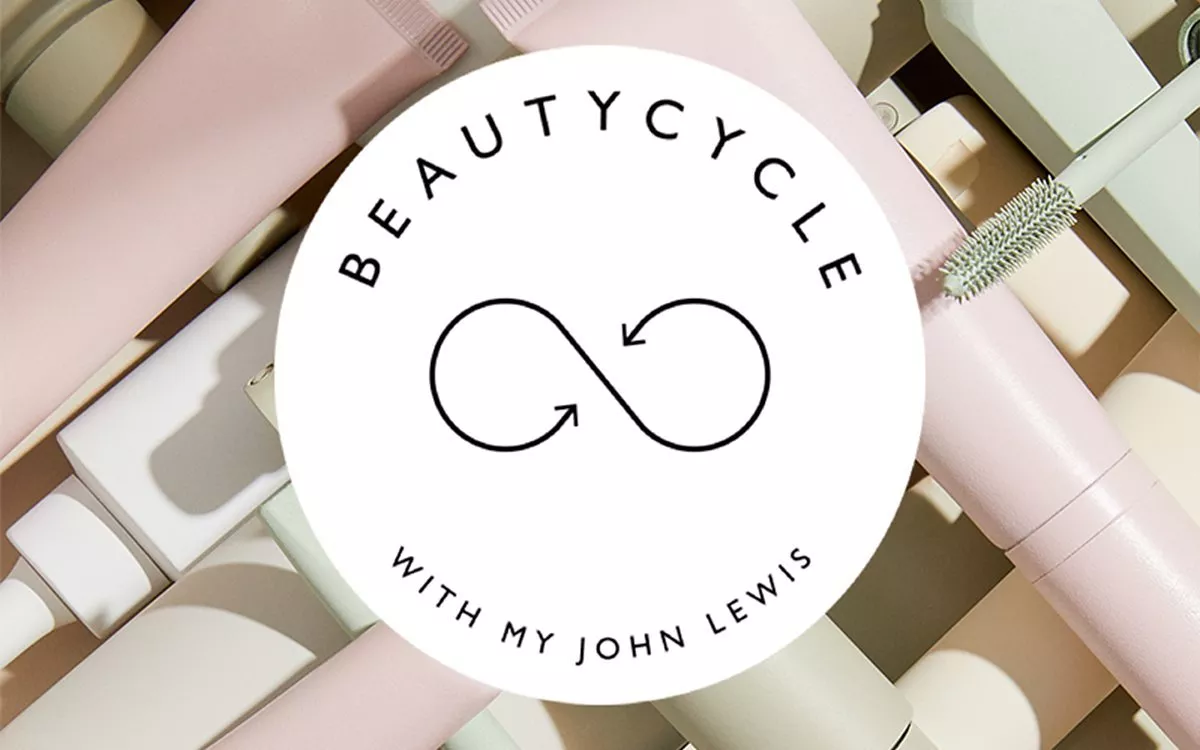 Beauty Cycle logo with My John Lewis logo