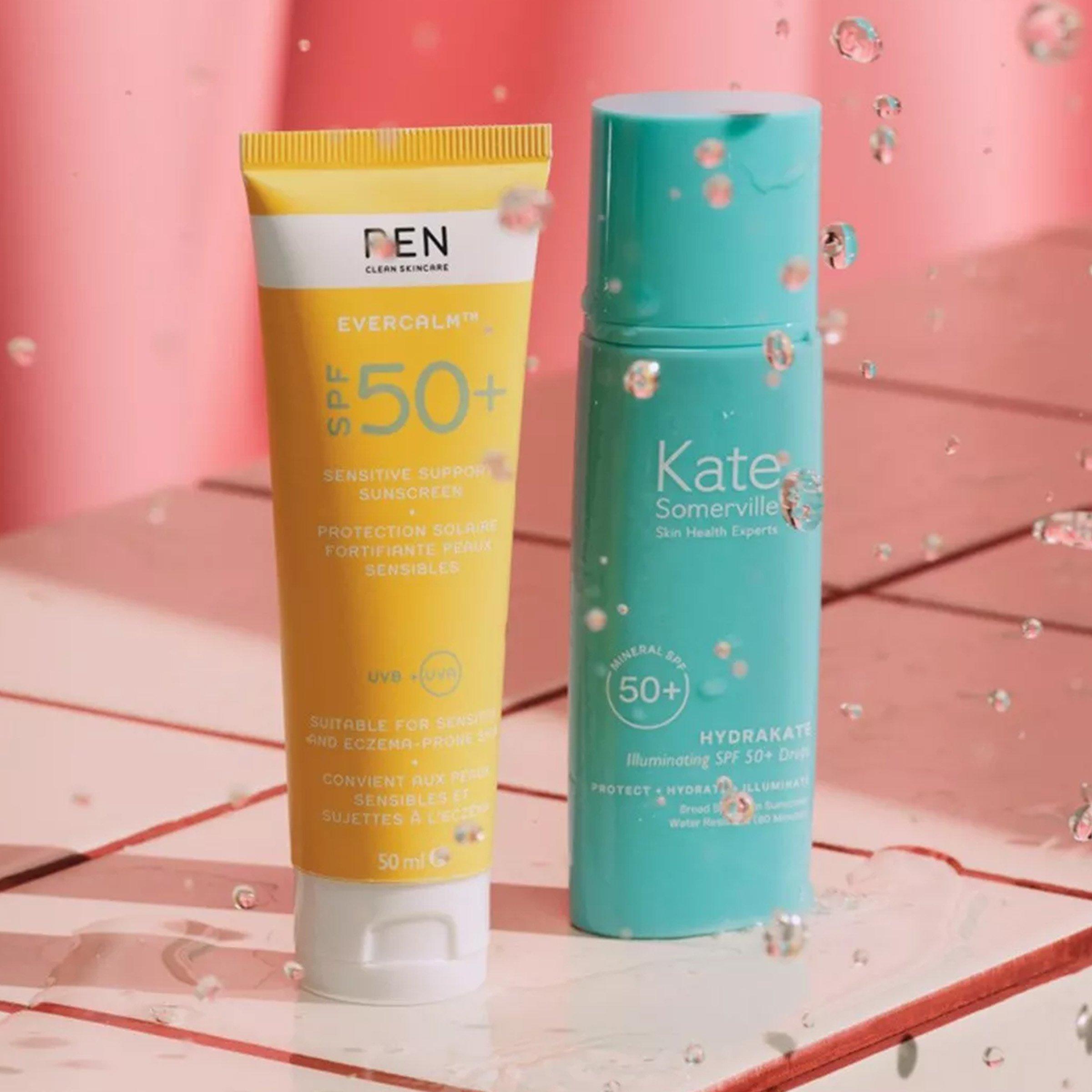 Ren SPF Lotion, and Kate SPF lotion