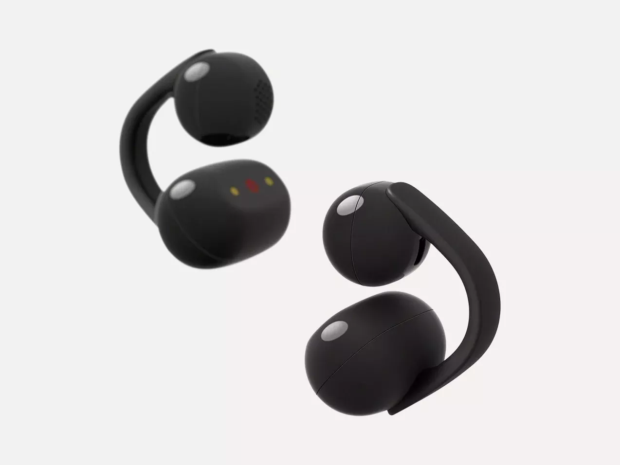Sony WF-LC900 LinkBuds Clip True Wireless Bluetooth In-Ear Headphones with Open-Ear Design & Mic/Remote, Black