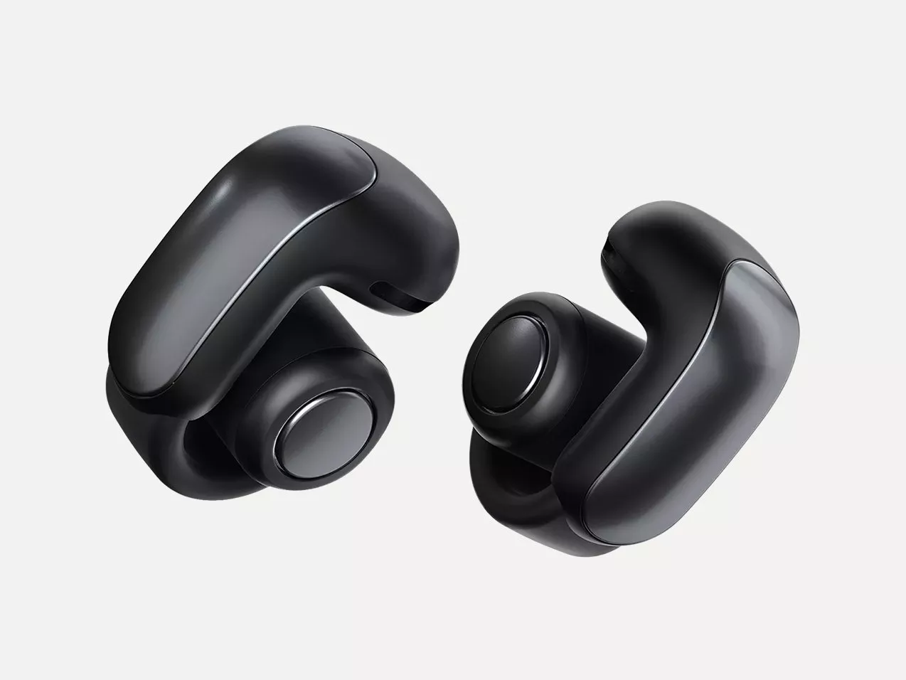 Bose Ultra Open Earbuds True Wireless Bluetooth In-Ear Headphones, Black