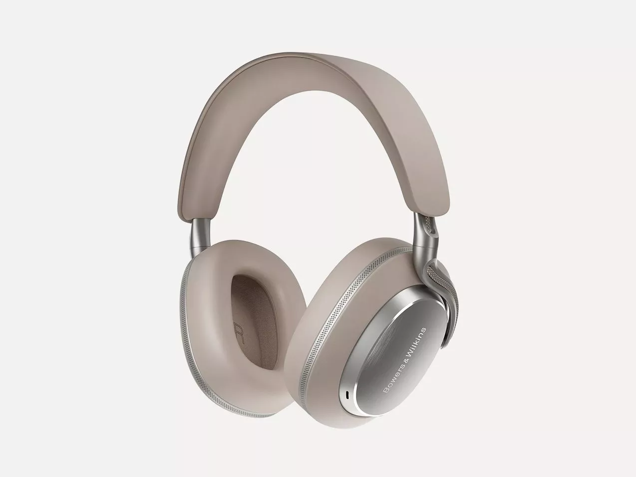Bowers & Wilkins PX8 S2 Noise Cancelling Wireless Over Ear Headphones, Warm Stone