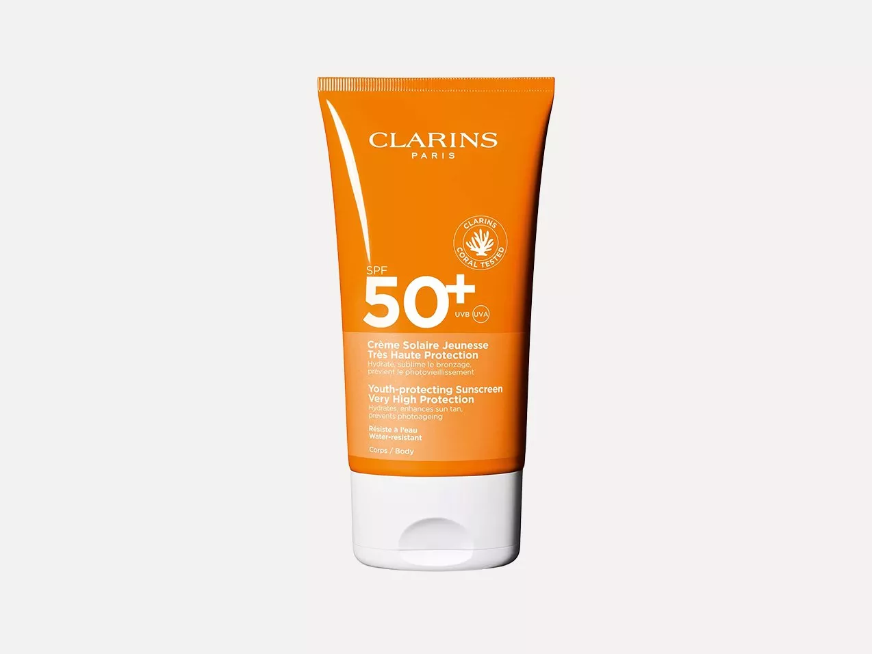Clarins Sun Care Cream for Body SPF 50+, 150ml