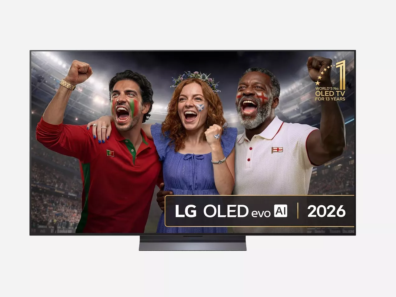 LG OLED65C66LB (2026) OLED evo HDR 4K Ultra HD Smart AI TV, 65 inch with Dolby Atmos