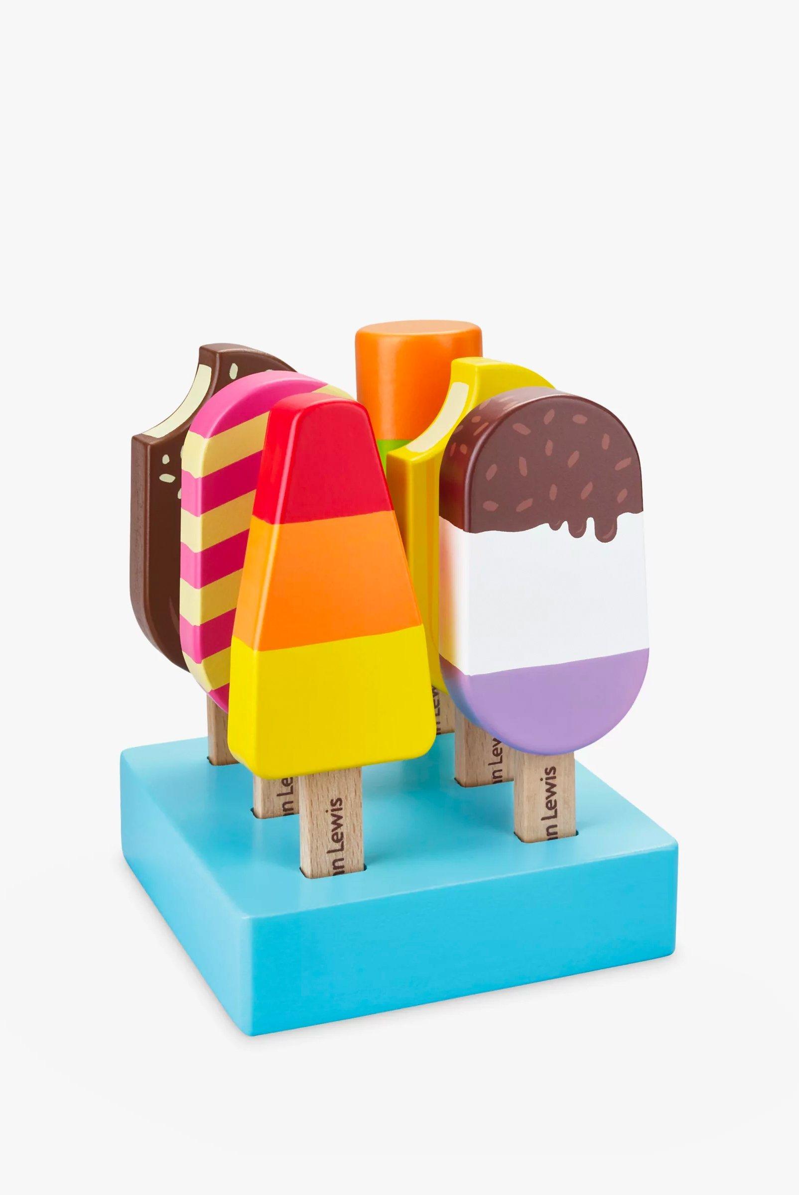 John Lewis Wooden Ice Lollies, £12.50